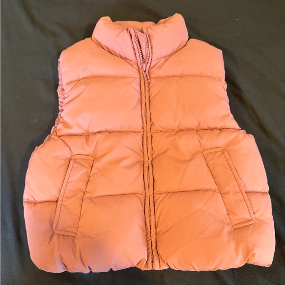 Zara Other - Zara Toddler Girl Pink Puffer Vest Size 3t/4t
